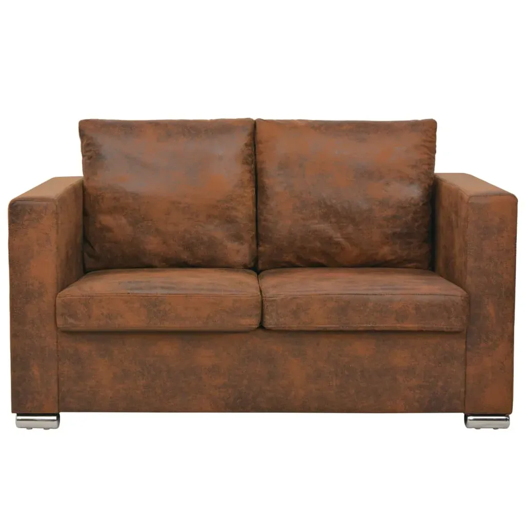 Hadleigh Sofa 137x73x82 cm Artificial Suede Leather Price