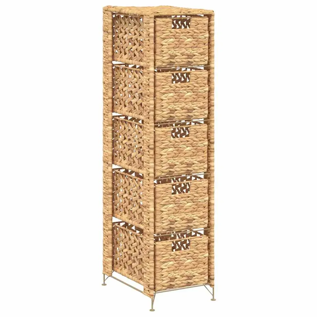 Storage Unit with 5 Baskets Water Hyacinth Price