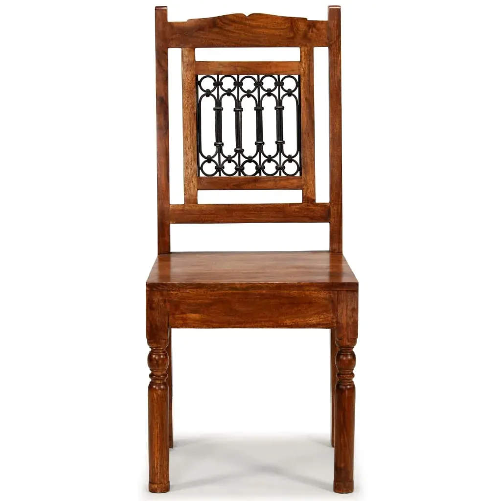 Dining Chairs Solid Wood with Sheesham Finish Classic Price