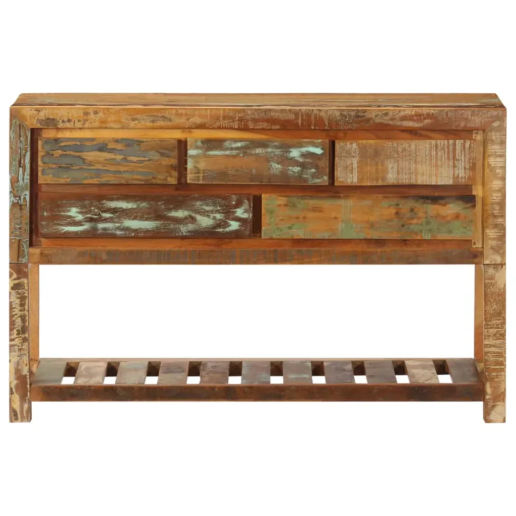 Sideboard 120x30x75 cm Solid Reclaimed Wood Price