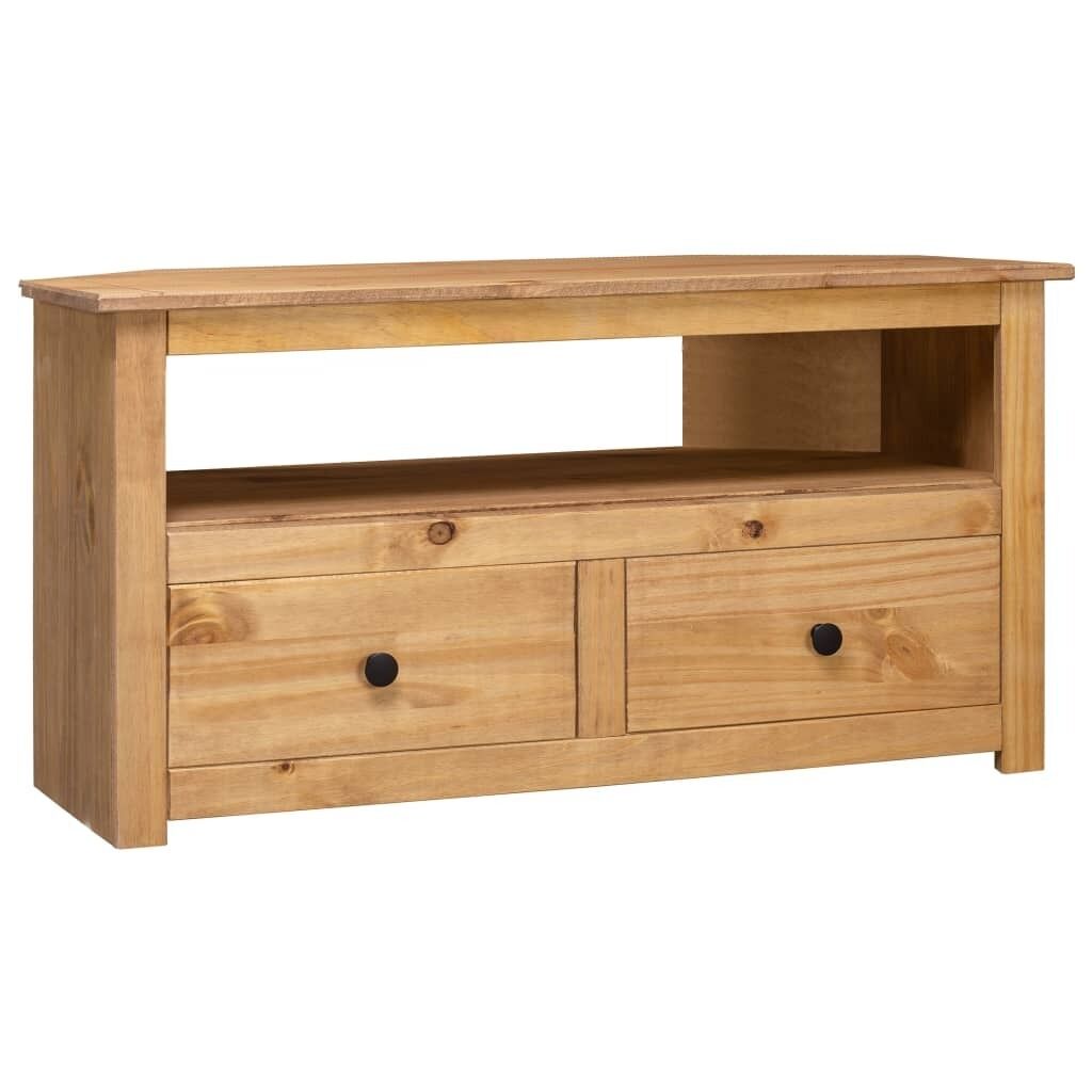 Traverse Corner TV Cabinet 93x49x49 cm Solid Pine Panama Range Price