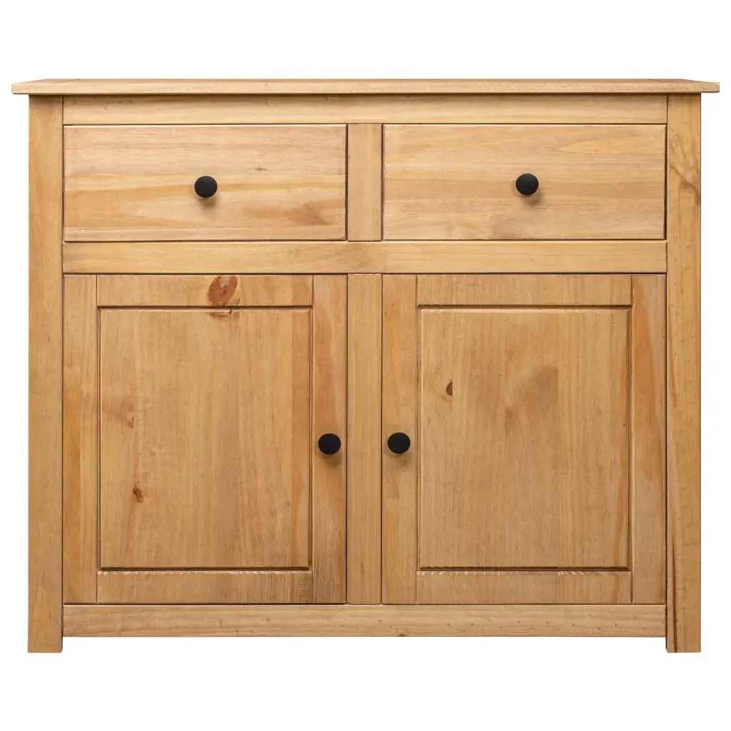 Sideboard 93x40x80 cm Solid Pinewood Panama Range Price