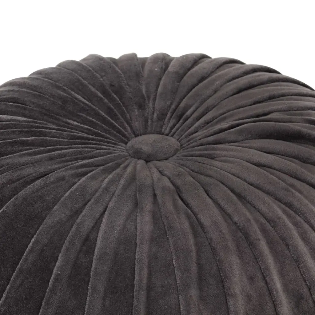 Pouffe Cotton Velvet Smock Design 40x30 cm Price