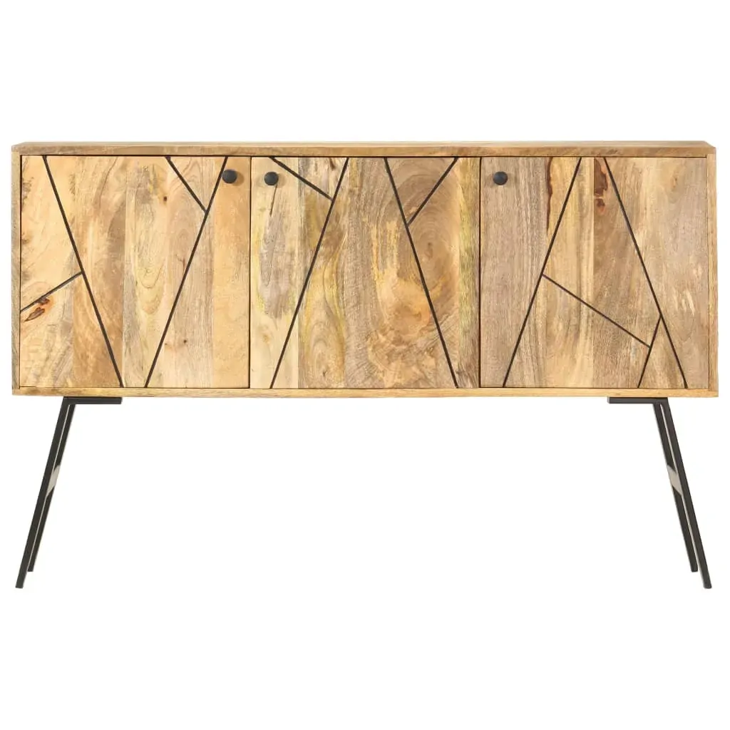 Sideboard 118x30x75 cm Solid Mango Wood Price