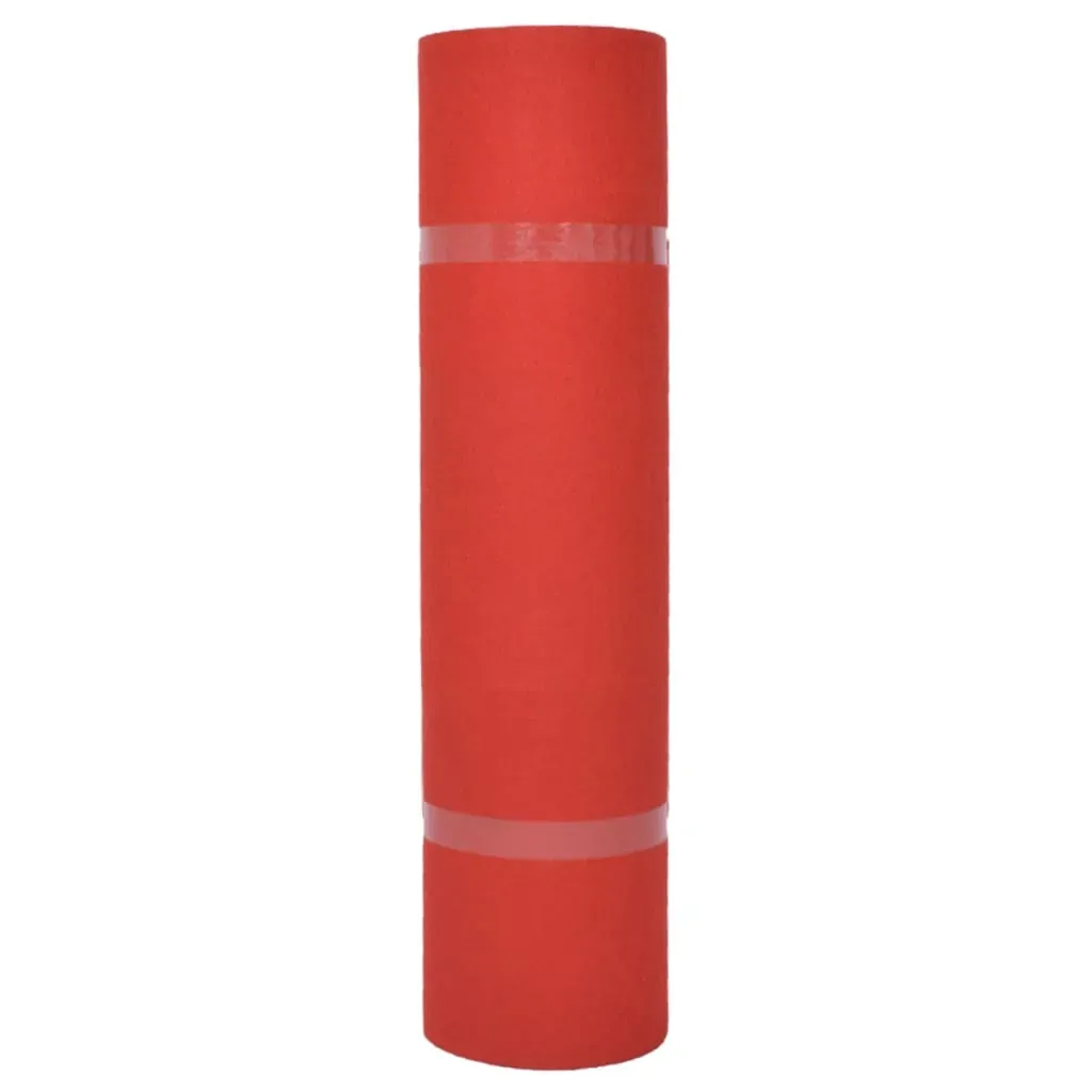 Exhibition Carpet Plain Red Price