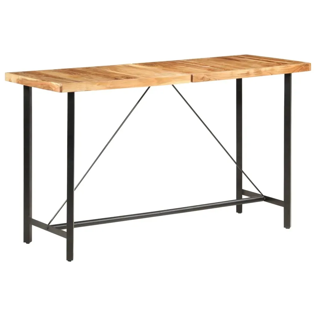 9 Piece Bar Set Solid Wood. Genuine Leather & Canvas Price