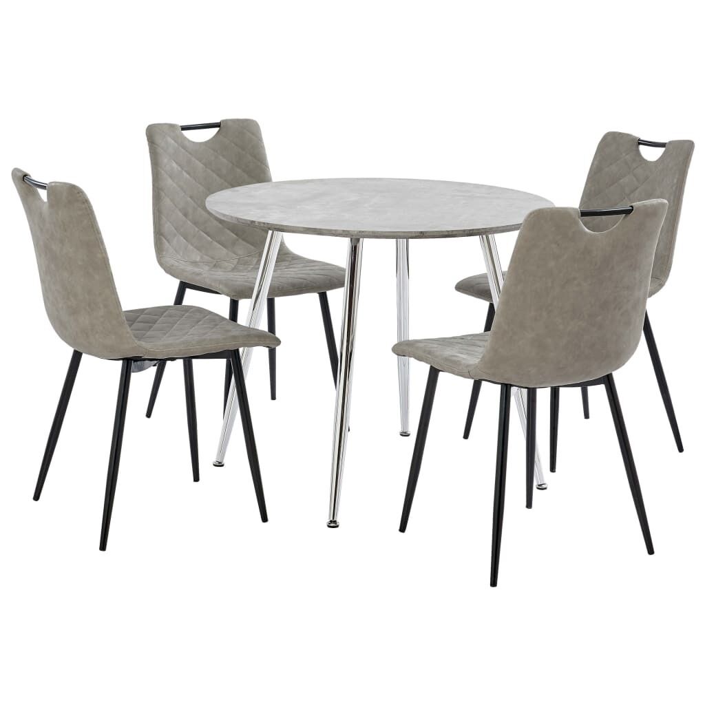 Dining Set Faux Leather Price