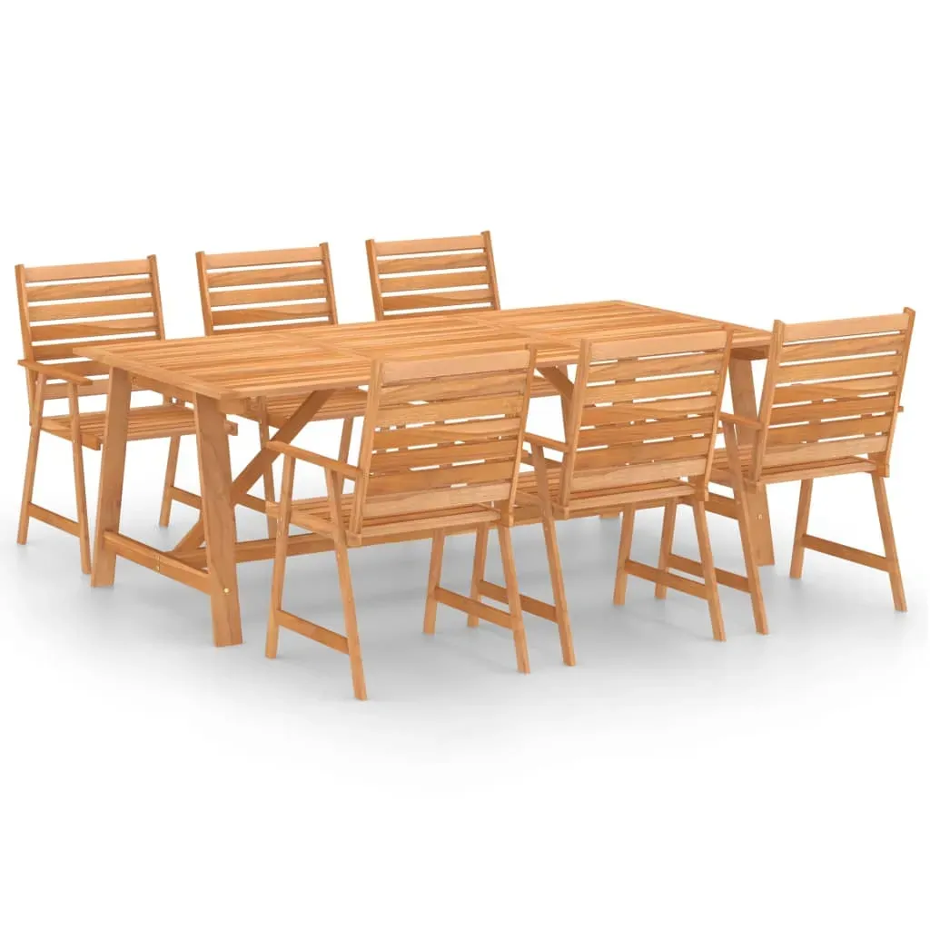Garden Dining Set Solid Acacia Wood Price