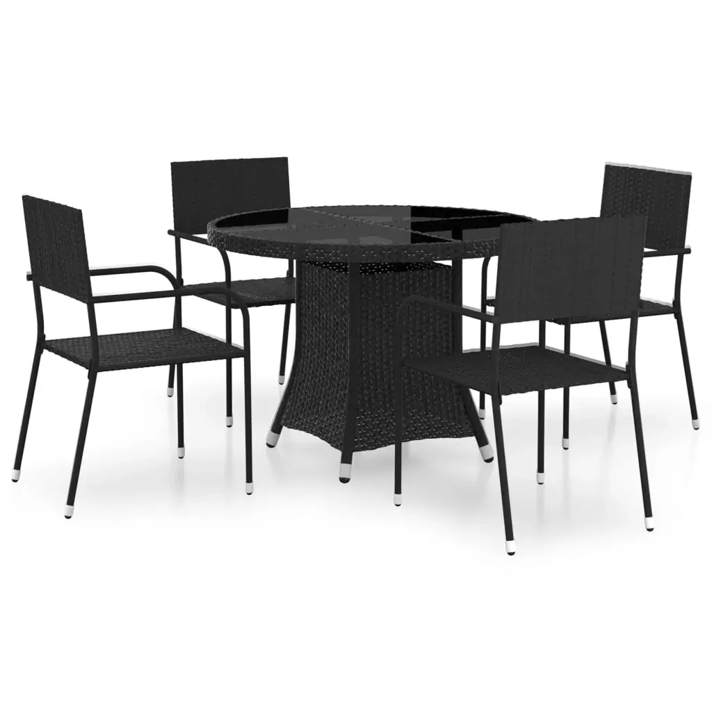 Garden Dining Set Poly Rattan Price