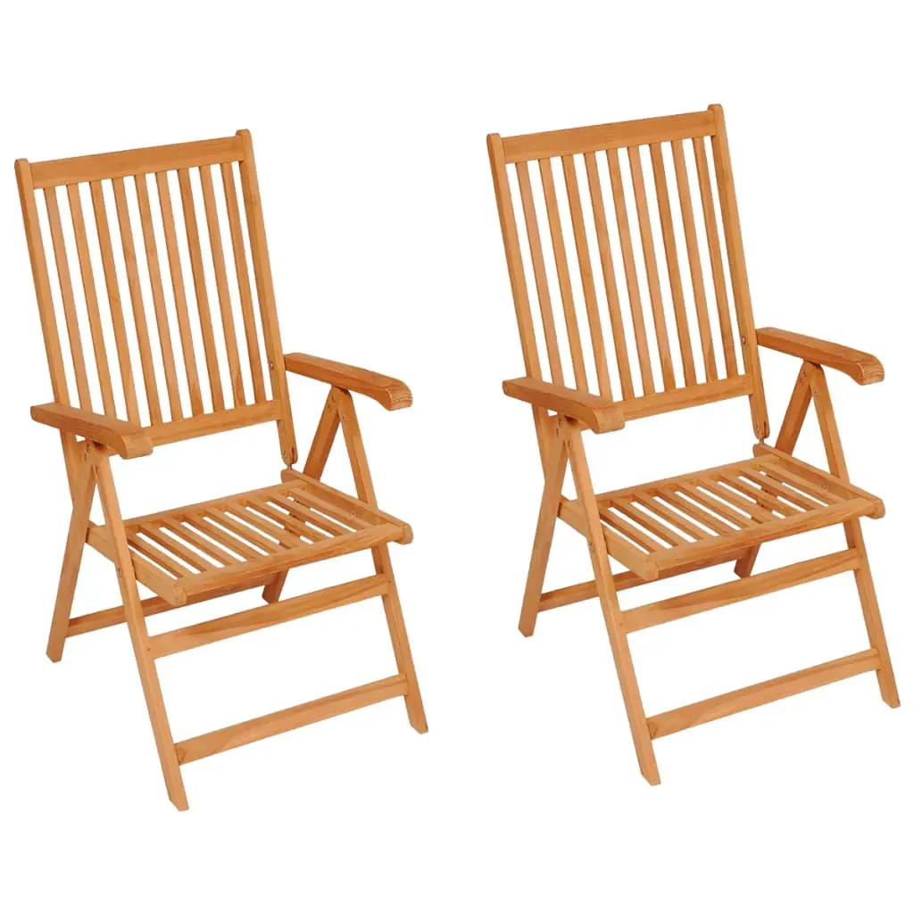 Garden Chair with Cushions Solid Teak Wood Price
