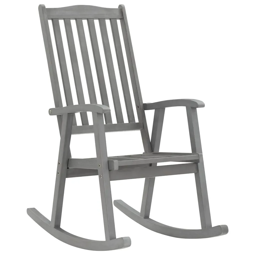 Rocking Chair with Cushions Solid Acacia Wood Price