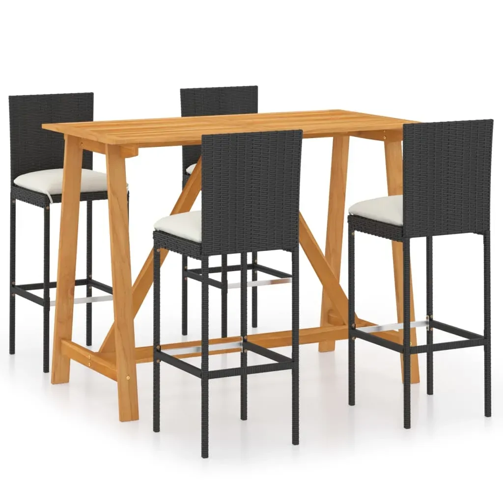 Garden Bar Set with Cushions Price