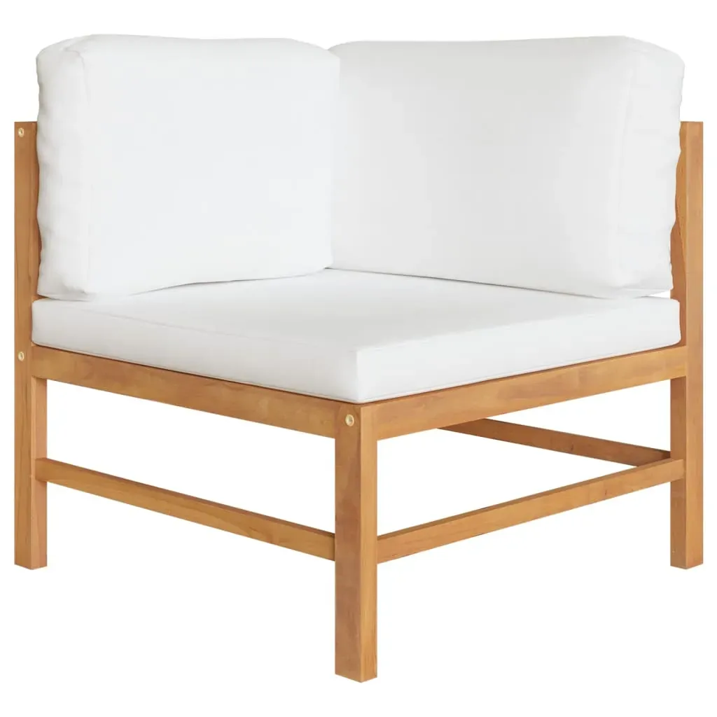 2-seater Garden Bench with Cushions Solid Teak Wood Price