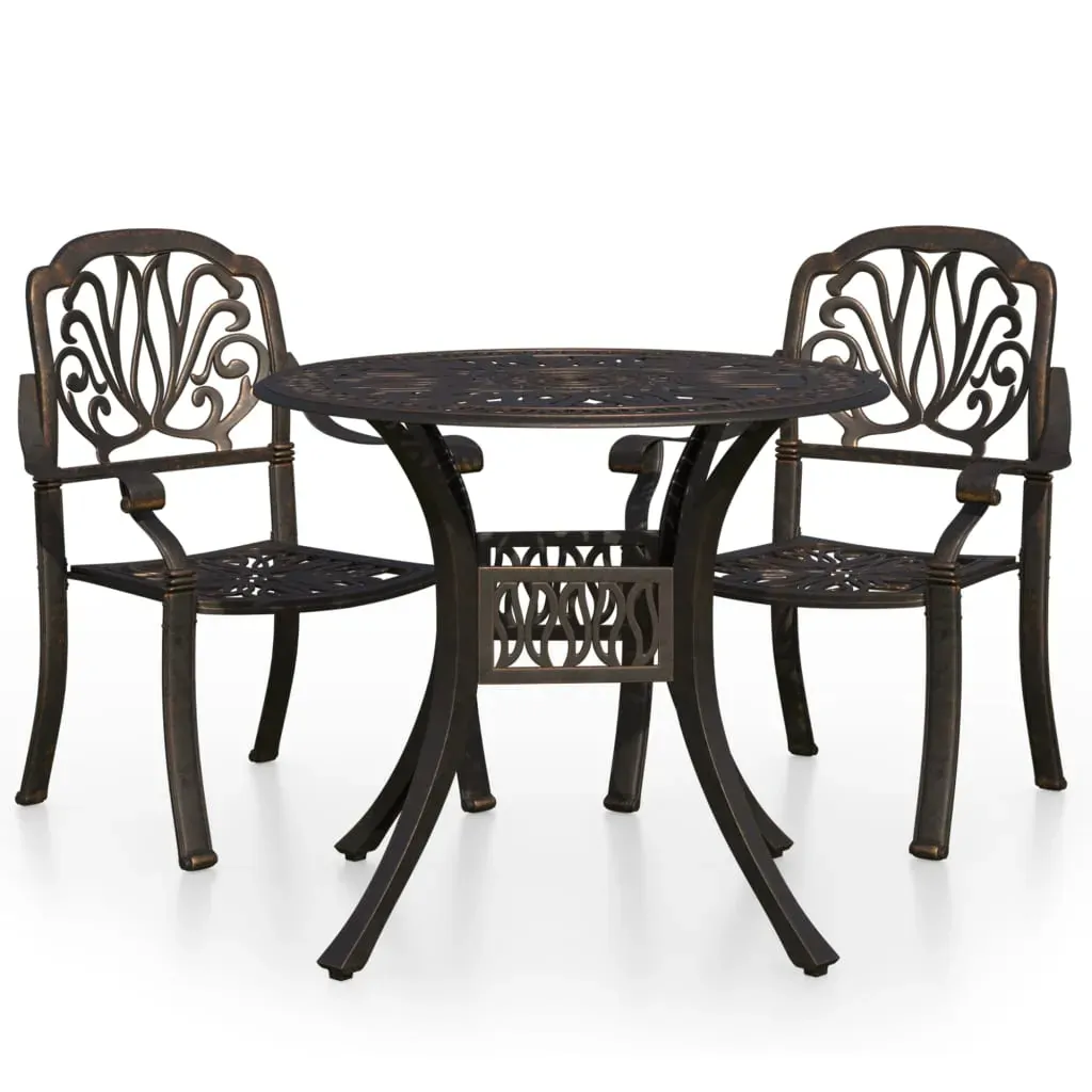 Bistro Set Cast Aluminium Price