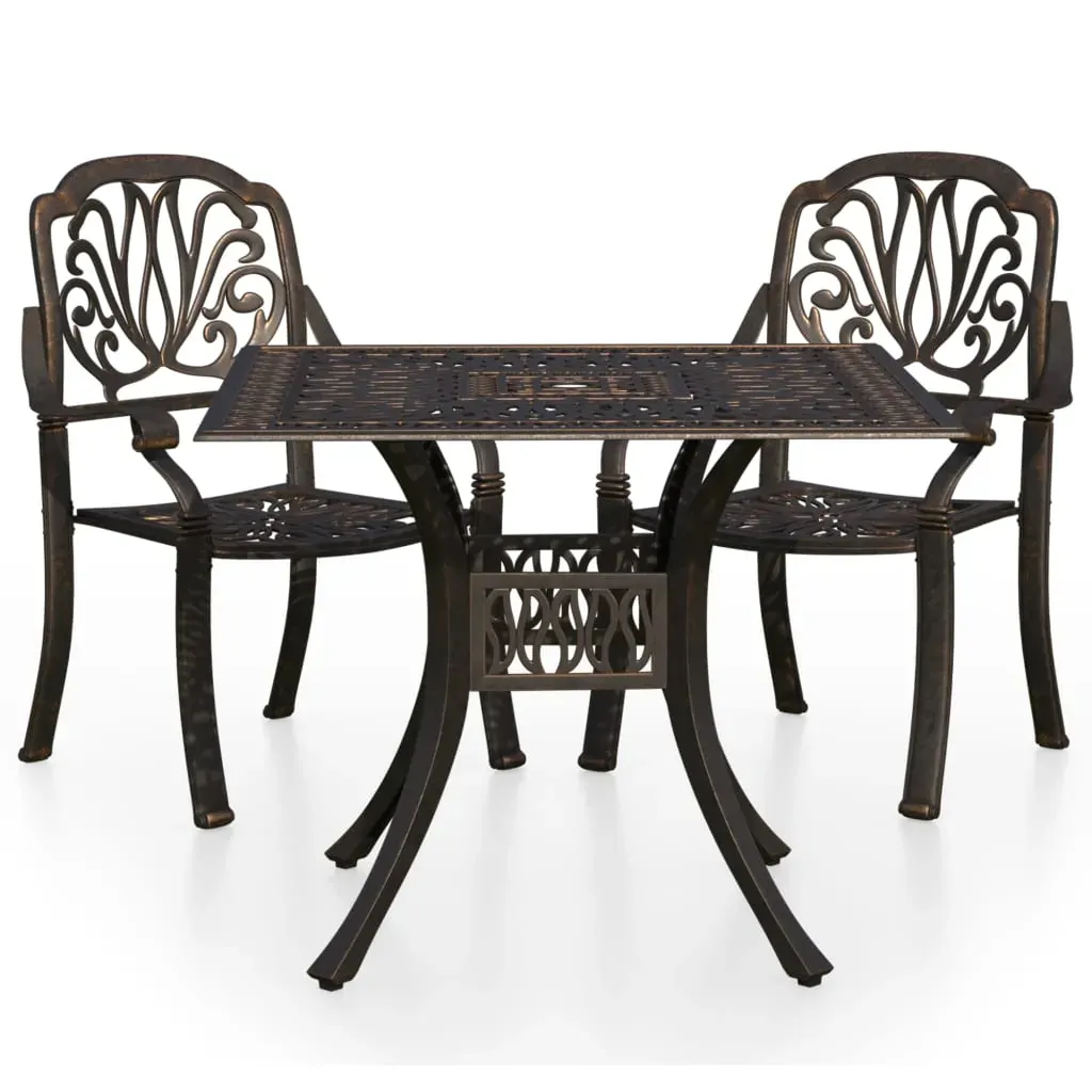 Bistro Set Cast Aluminium Price