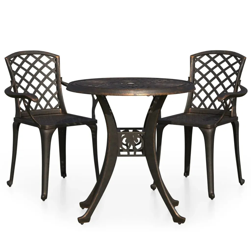 Bistro Set Cast Aluminium Price
