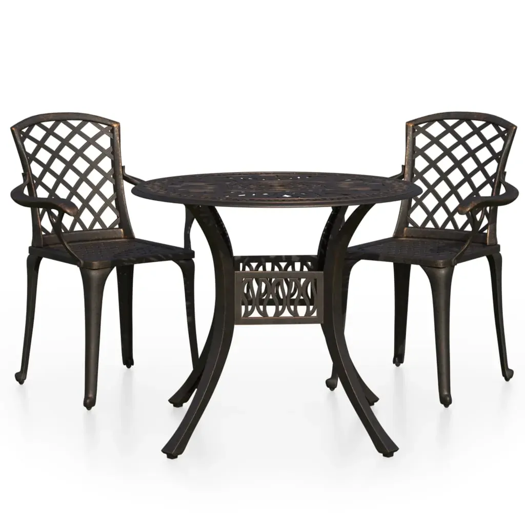 Bistro Set Cast Aluminium Price