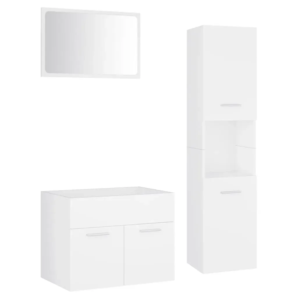 Bathroom Furniture Set Engineered Wood Price