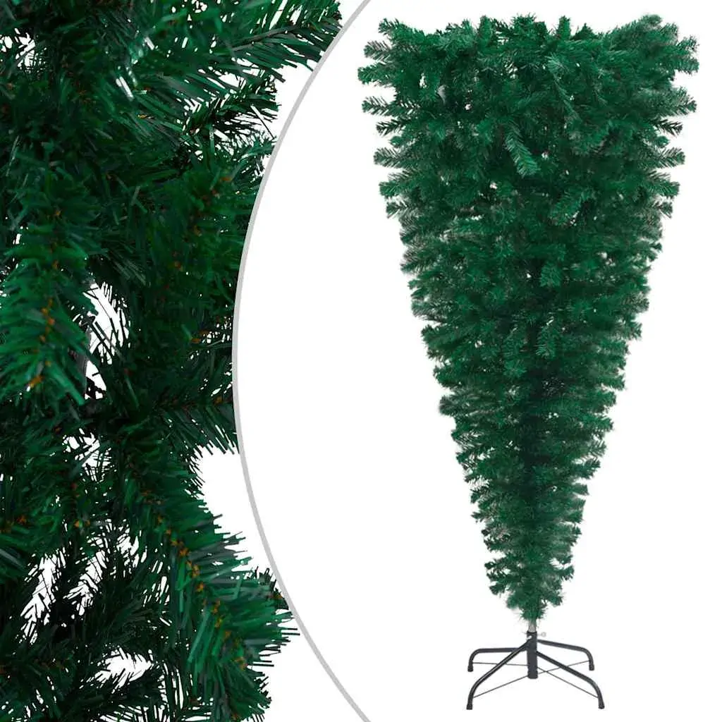 Upside-down Artificial Christmas Tree with LEDs&Ball Set Price