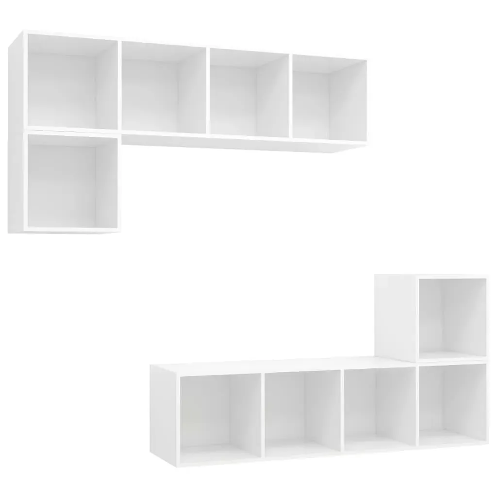 Casper 4 Piece TV Cabinet Set Engineered Wood Price