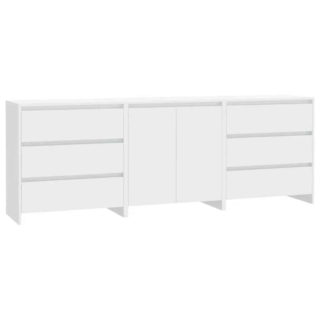 3 Piece Sideboard Engineered Wood Price