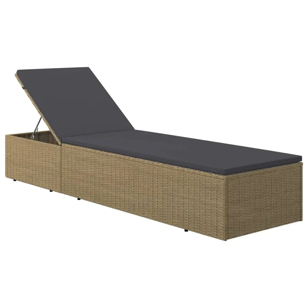 Sunlounger Poly Rattan and Price