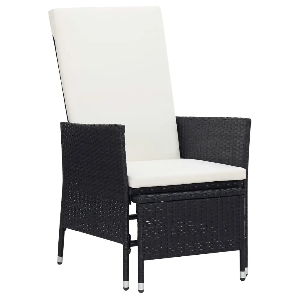 2 Piece Garden Lounge Set with Cushions Poly Rattan Price