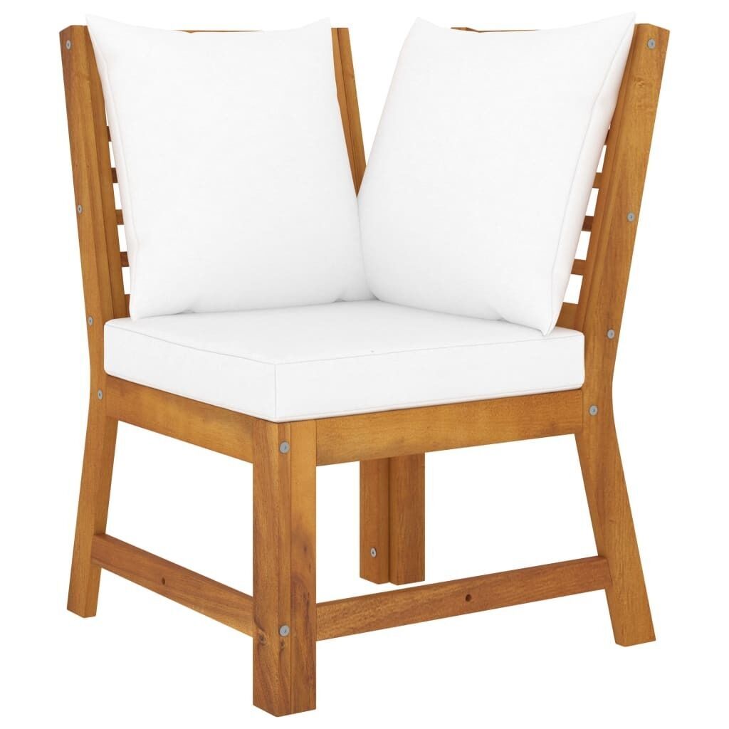 3 Piece Garden Lounge Set with Cushion Solid Acacia Wood Price