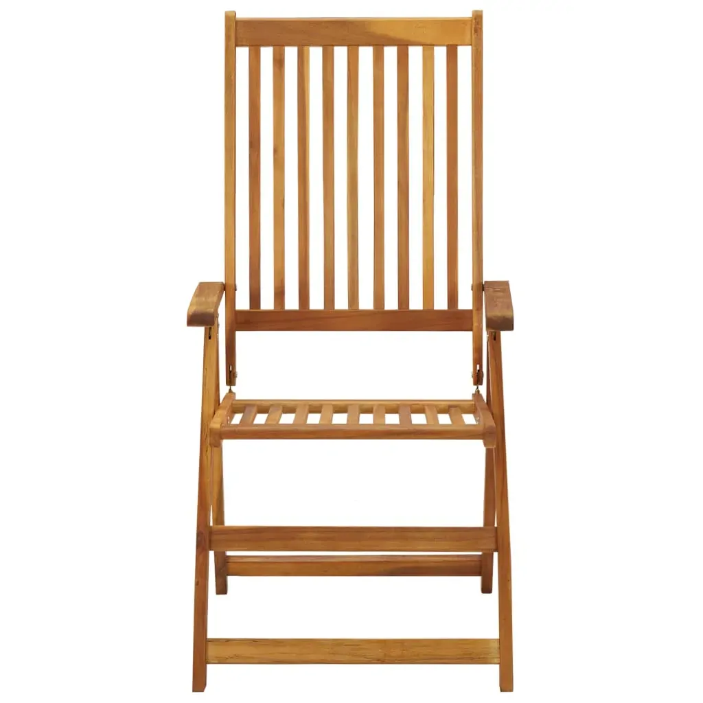 Garden Reclining Chairs Solid Acacia Wood Price