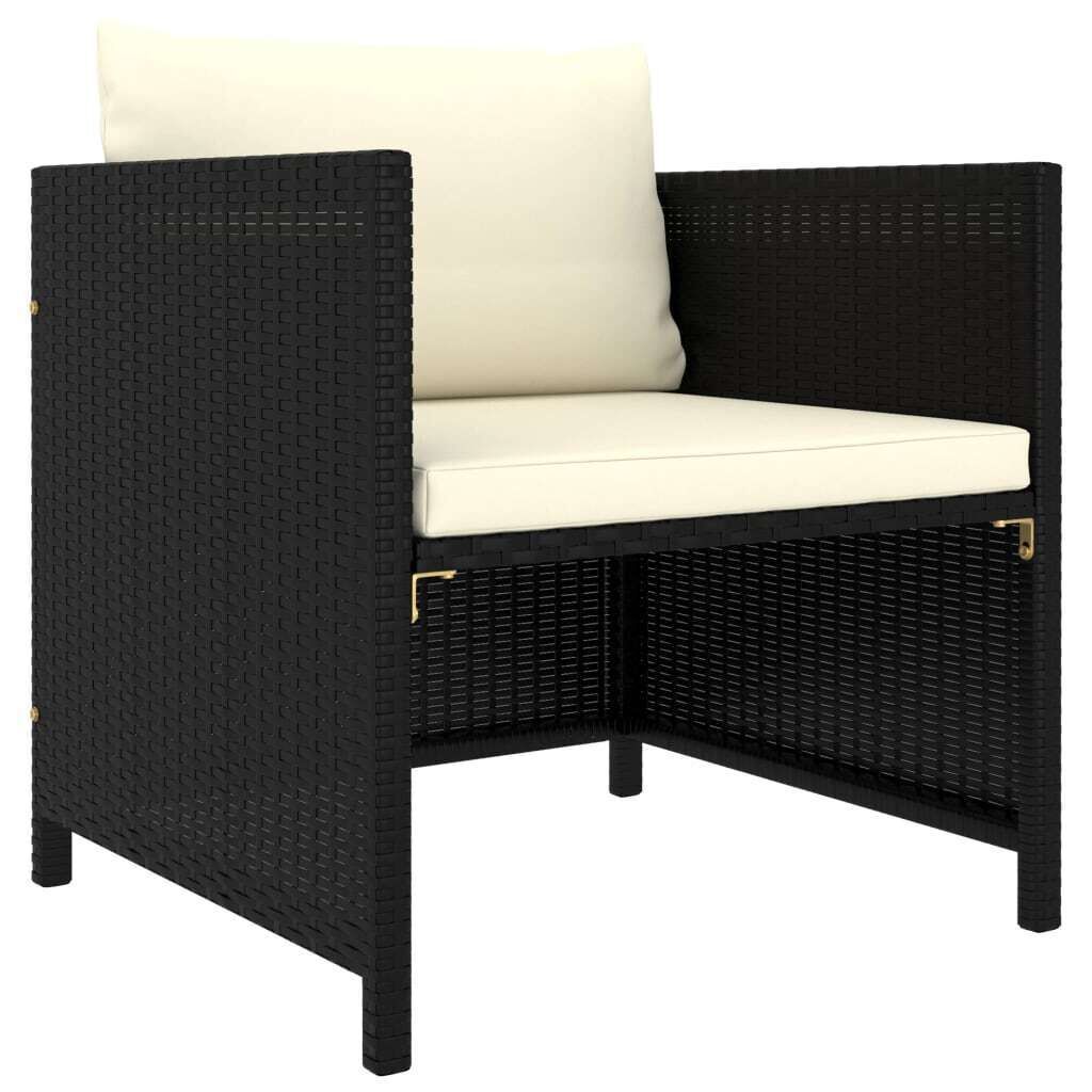 Garden Sofa with Cushions Poly Rattan Price