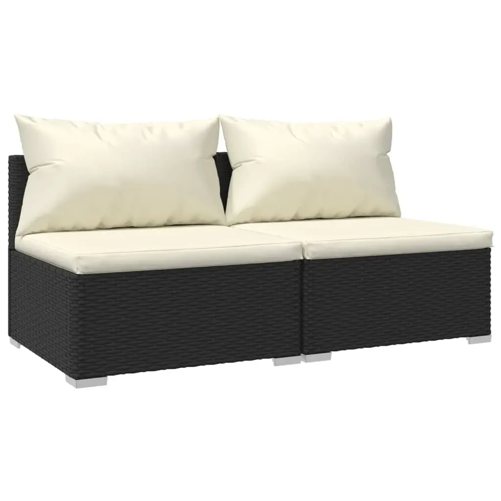Sofa with Cushions Poly Rattan Price