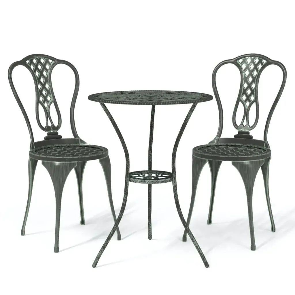 3 Piece Bistro Set Cast Aluminium Price