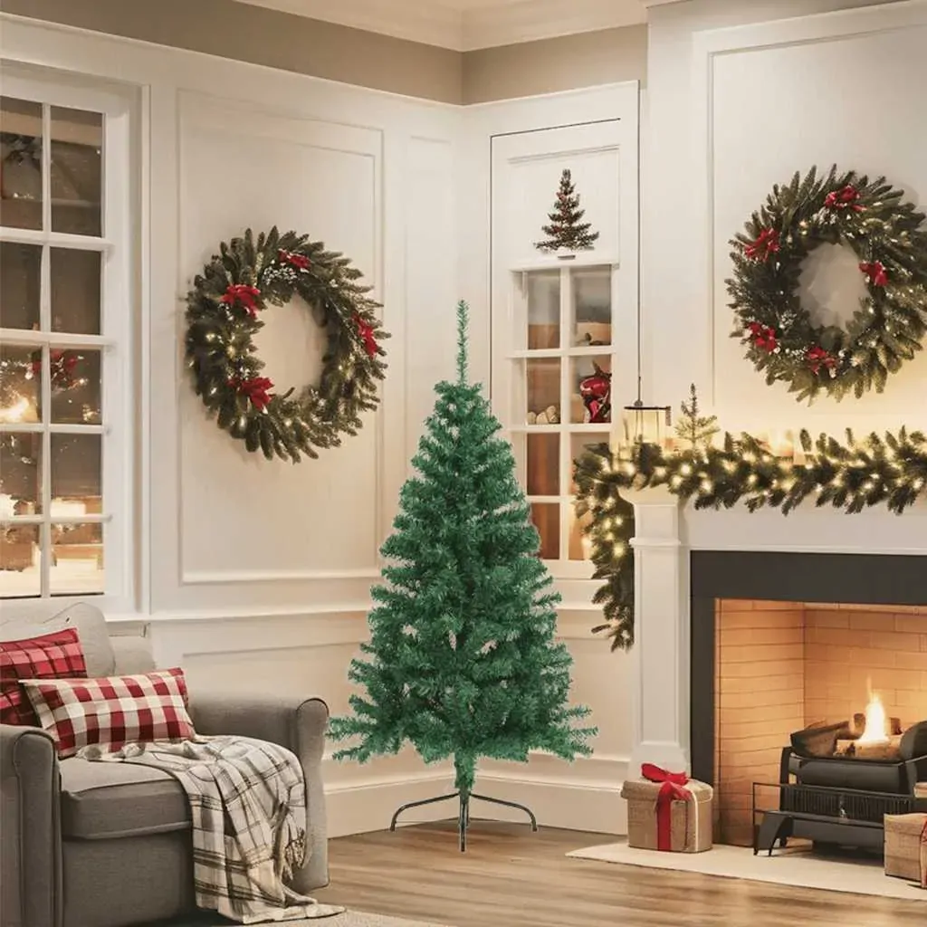 Artificial Half Christmas Tree with Stand PVC Price