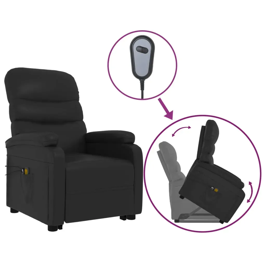 Stand-up Massage Recliner Faux Leather Price