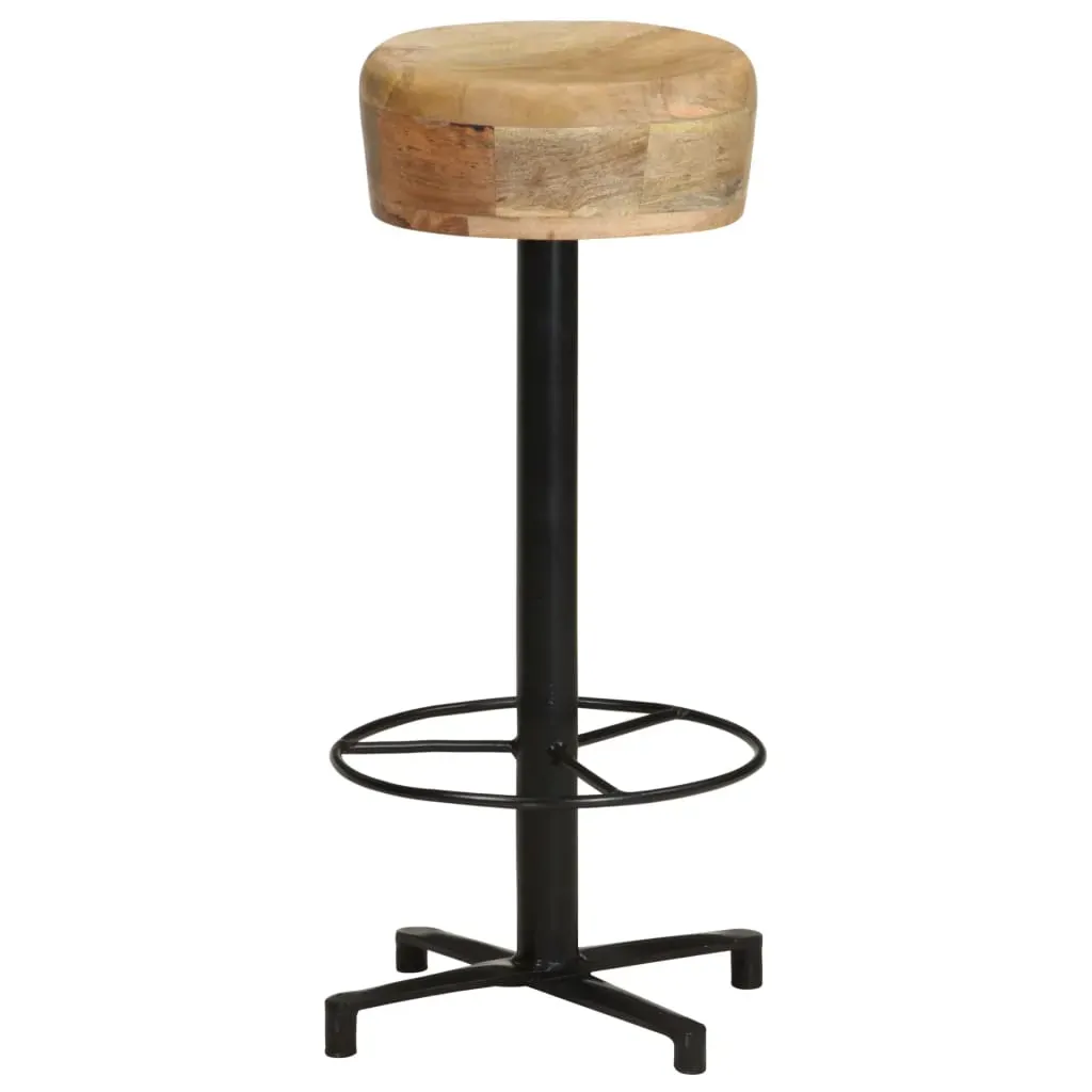 Bar Stools 2 pcs Solid Mango Wood Price