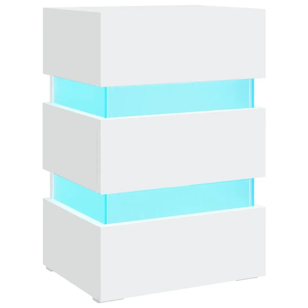 Jericho LED Bedside Cabinet 45x35x67 cm Engineered Wood Price