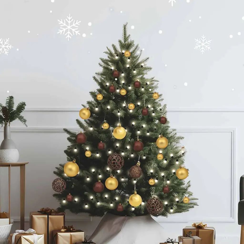 Christmas Ball Set with Peak and 150 LEDs Price