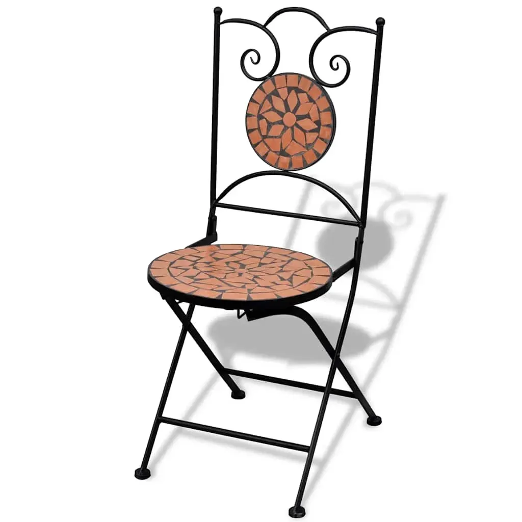 Folding Bistro Chairs 2 pcs Ceramic Price