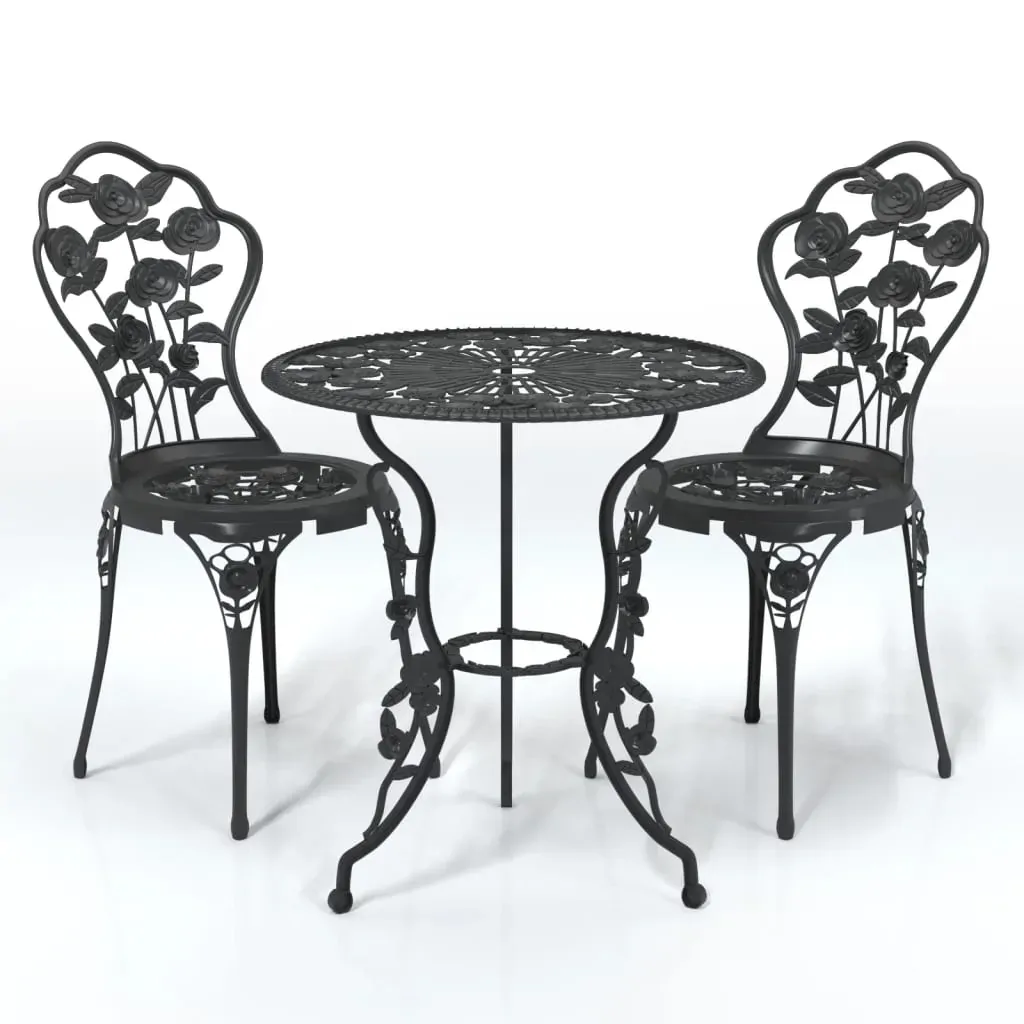 3 Piece Bistro Set Cast Aluminium Price