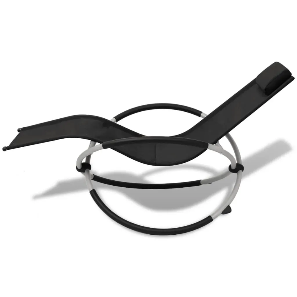 Outdoor Geometrical Sun Lounger Steel and Price
