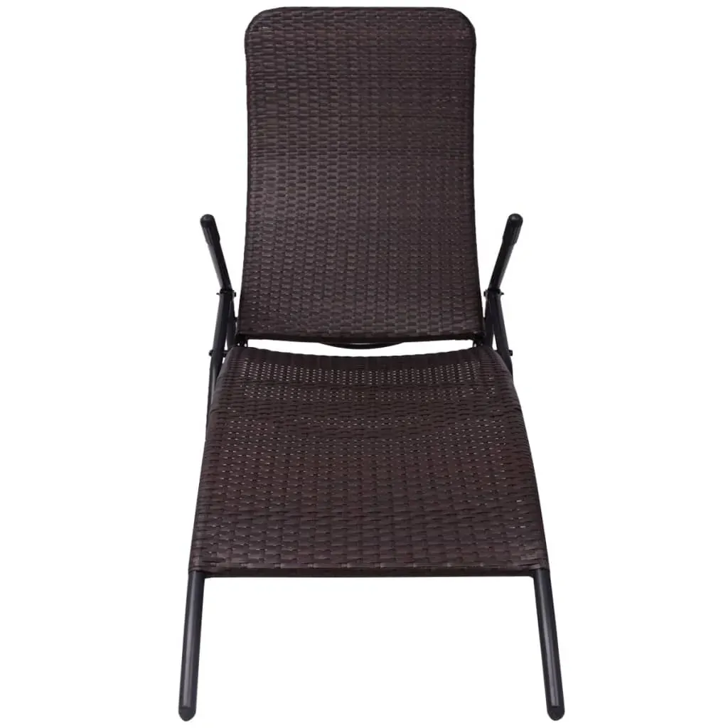 Folding Sun Lounger Poly Rattan Price