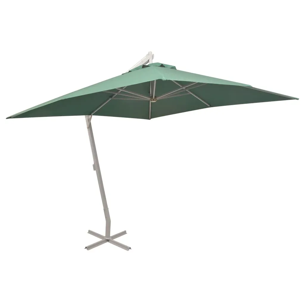 Hanging Parasol 300x300 cm Aluminium Pole Price
