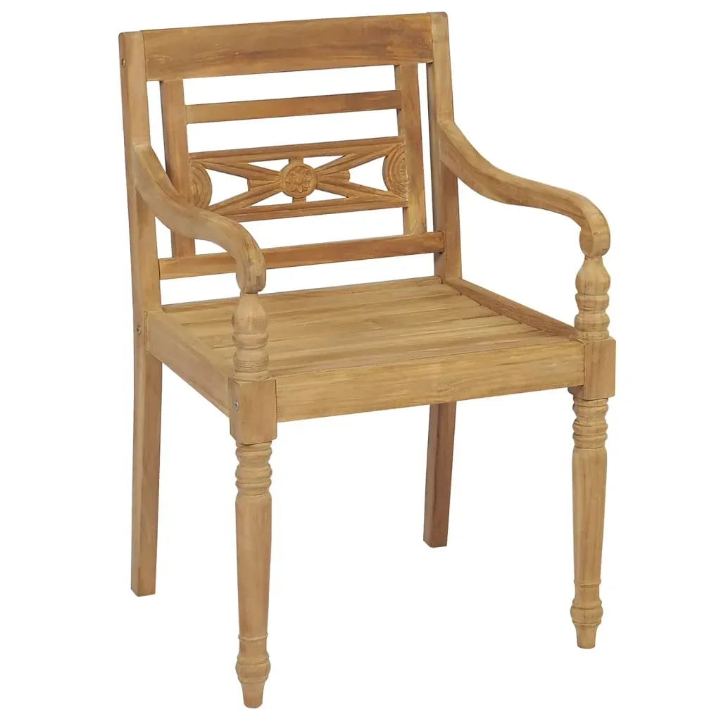 Batavia Chairs Solid Teak Wood Price