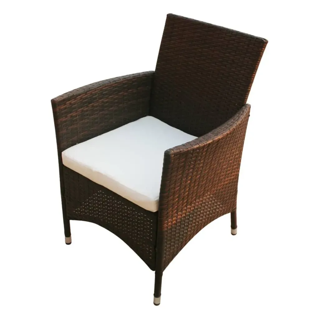 Garden Chairs 2 pcs Poly Rattan Price