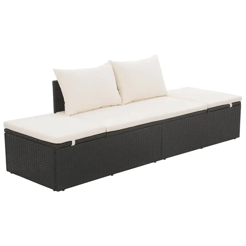 Garden Bed 195x60 cm Poly Rattan Price
