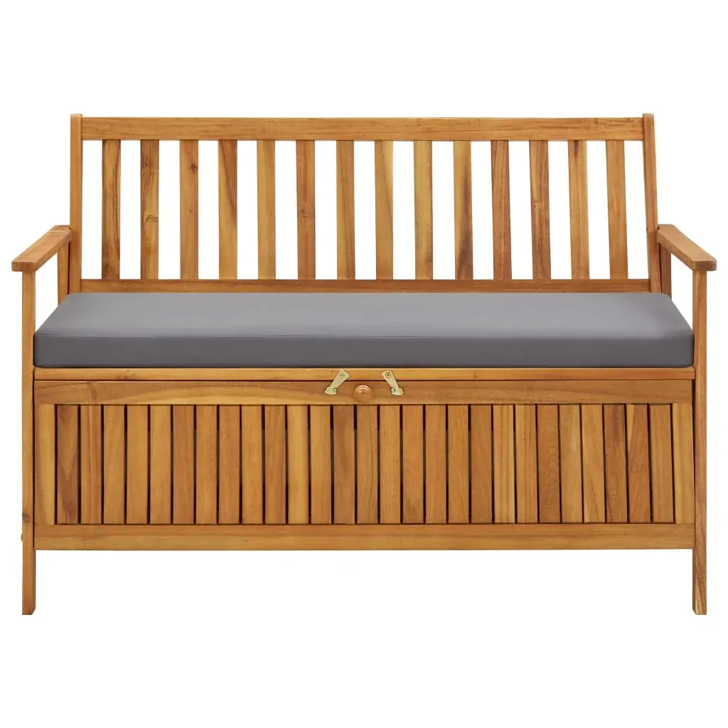 Garden Storage Bench Solid Acacia Wood Price