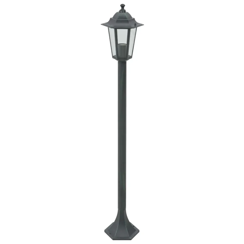 Garden Post Lights 6 pcs E27 110 cm Aluminium Price
