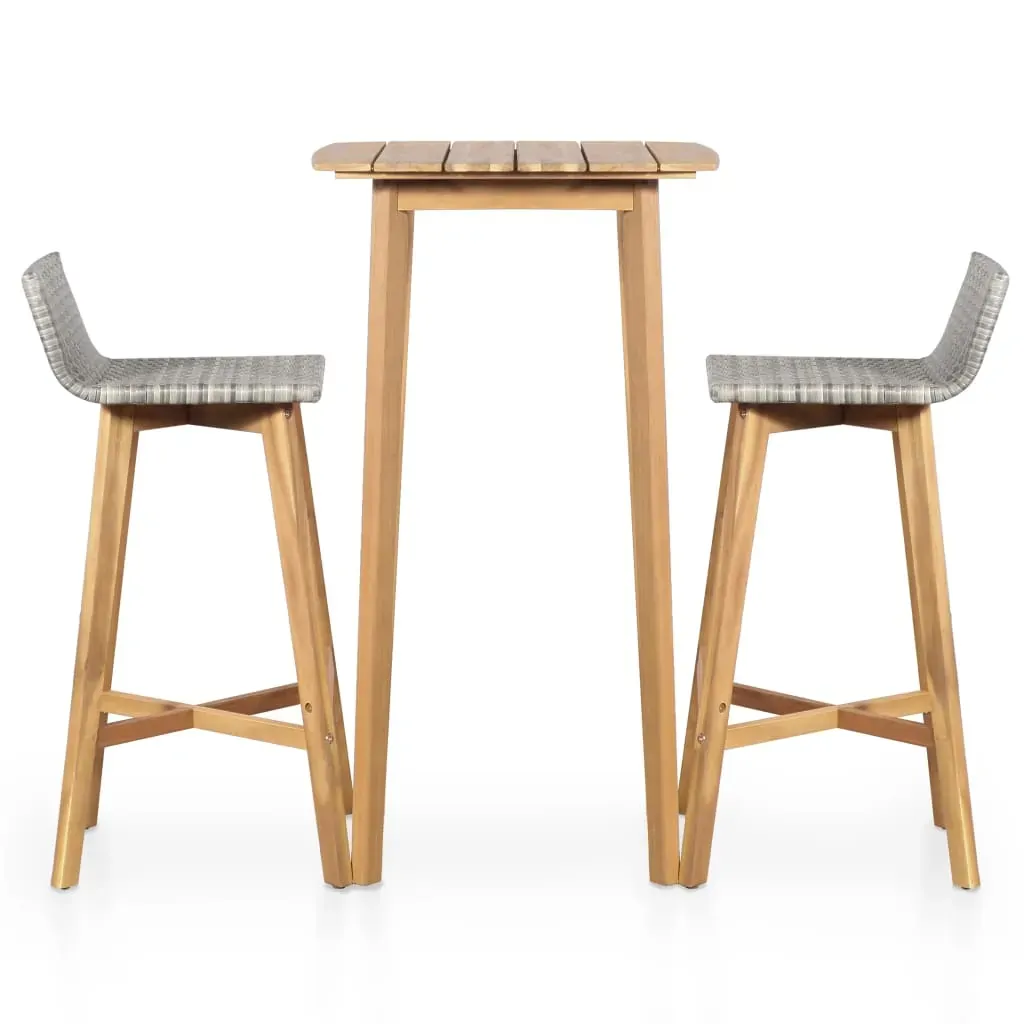 Bar Set Solid Acacia Wood Price