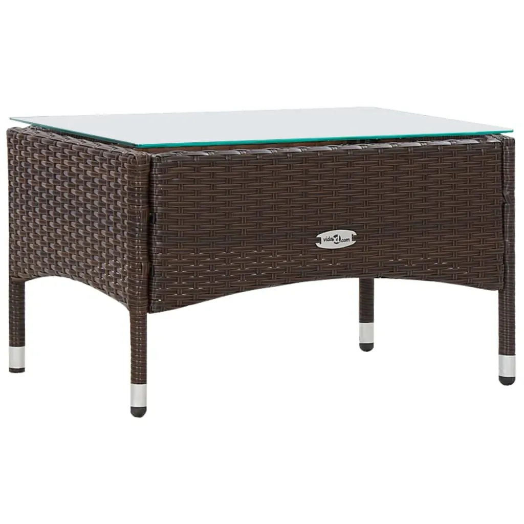 4 Piece Garden Lounge Set With Cushions Poly Rattan Price