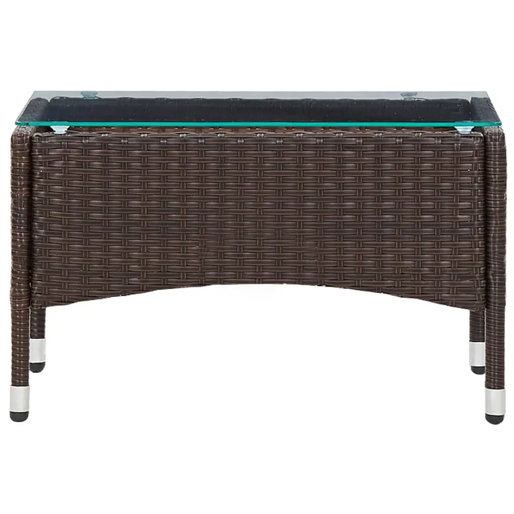 Coffee Table 60x40x36 cm Poly Rattan Price
